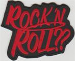 Rock'n'Roll stoffen opstrijk patch embleem #9, Vêtements, Envoi, Neuf