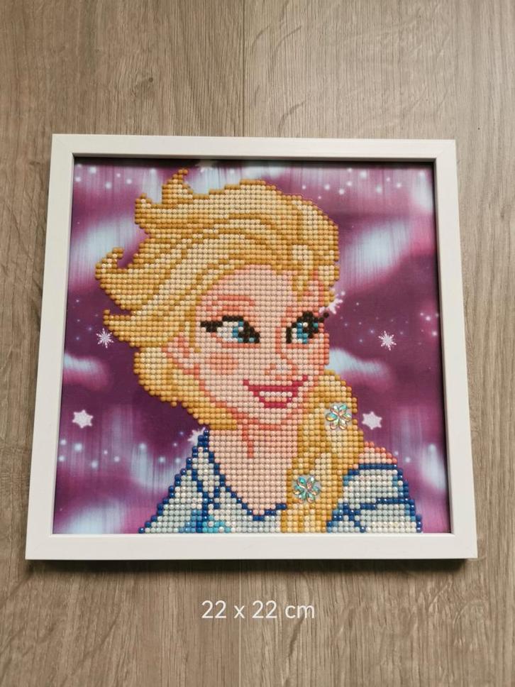 Fotokader Frozen Elsa, Kinderen en Baby's, Kinderkamer | Inrichting en Decoratie, Zo goed als nieuw, Wanddecoratie, Ophalen of Verzenden