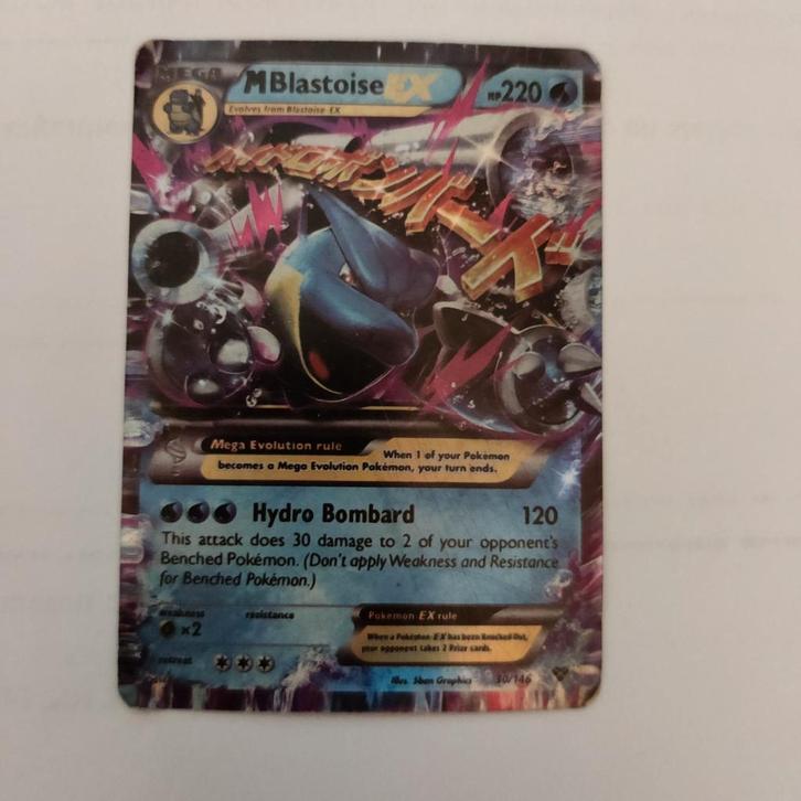 Carte Pokémon Méga Tortank EX (M Blastoise EX) - XY 30/146 -, Hobby en Vrije tijd, Verzamelkaartspellen | Magic the Gathering