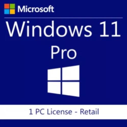 Windows 11 PRO - Activeringslicentie, Computers en Software, Besturingssoftware, Nieuw, Windows, Ophalen of Verzenden