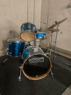 Kinderdrumstel vogue, inclusief kruk, Muziek en Instrumenten, Drumstellen en Slagwerk, Ophalen, Gebruikt