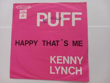 KENNY LYNCH.  PUFF .POPCORN OLDIES 45T, CD & DVD, Enlèvement ou Envoi, Comme neuf
