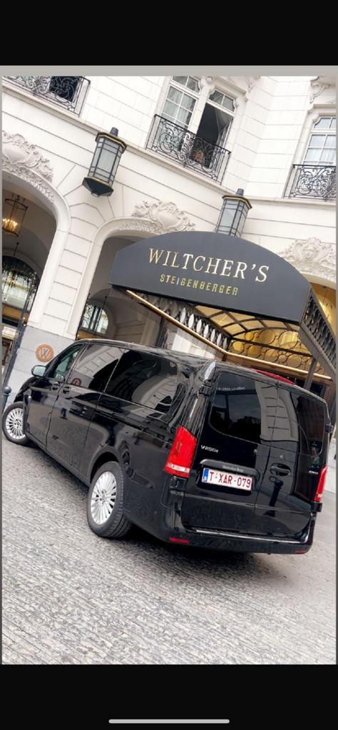 Mercedez Vito 2019 sterrenhemel L3 lang chassis 9pl, Auto's, Mercedes-Benz, Particulier, Vito Tourer, Diesel, Leder, Ophalen