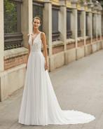 trouwkleed Luna Novias, Kleding | Dames, Trouwkleding en Trouwaccessoires, Ophalen, Trouwjurk, Wit, Nieuw