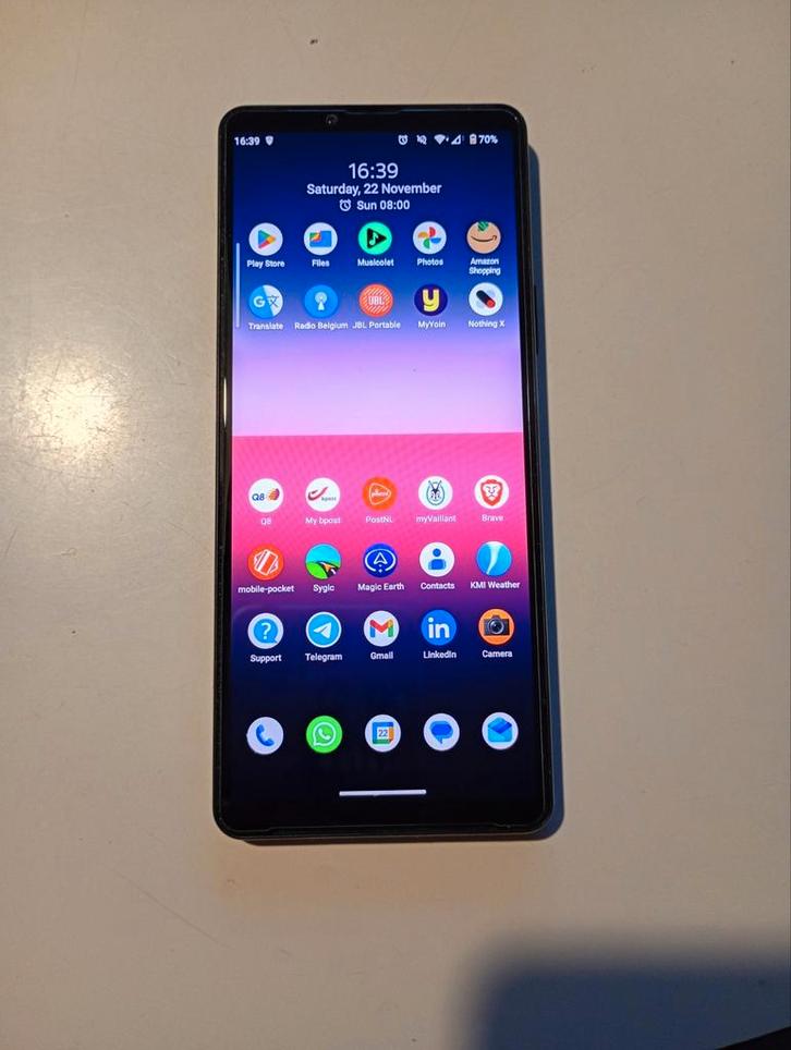 Sony Xperia 10 VI als nieuw, Telecommunicatie, Mobiele telefoons | Sony, Ophalen of Verzenden