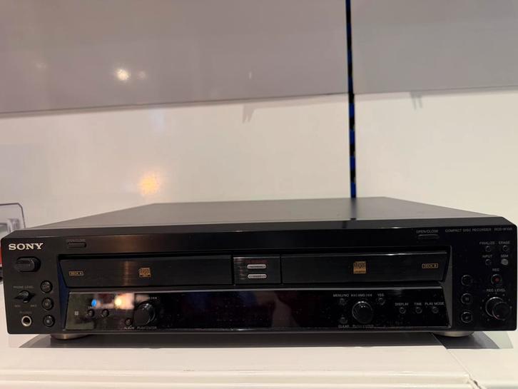 Sony RCD-W100 dubbele cd recorder, Audio, Tv en Foto, DVD spelers, Zo goed als nieuw, Sony, Ophalen of Verzenden