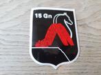 Stickers 15 Company Genie 15Gn, Verzamelen, Verzenden, Landmacht, Embleem of Badge