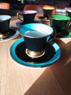 6 oude vintage koffietassen, Verzamelen, Ophalen, Zo goed als nieuw