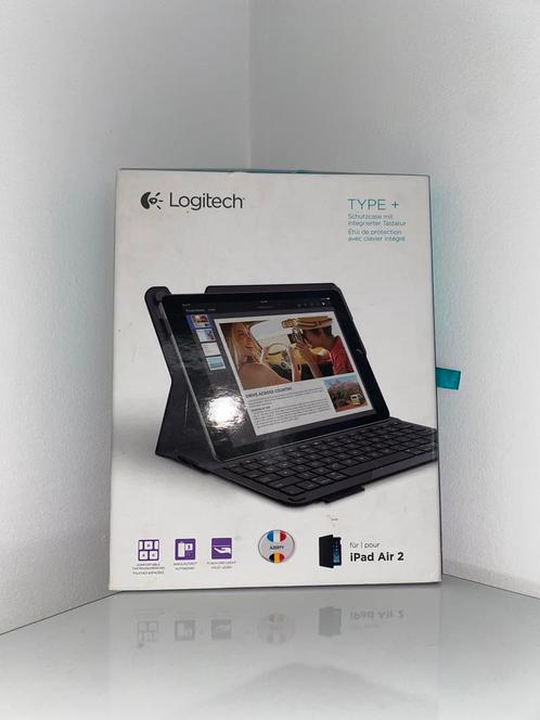 Logitech Type+, Computers en Software, Tablet-hoezen, Zo goed als nieuw, Ophalen of Verzenden