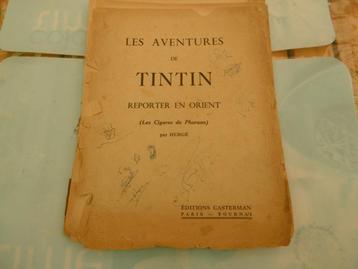BD  Aventures de Tintin reporter en Orient. Année 1934  beschikbaar voor biedingen