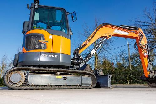 Develon (Doosan) DX35Z, Zakelijke goederen, Machines en Bouw | Kranen en Graafmachines, Graafmachine, Ophalen