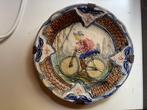 Bord majolica fiets, Antiek en Kunst, Antiek | Keramiek en Aardewerk, Ophalen