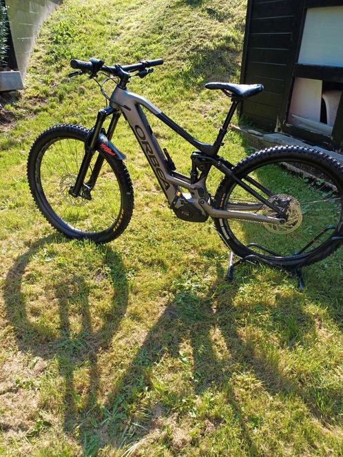 Vtt électrique orbea wild fs h30 s-m silver, Fietsen en Brommers, Fietsen | Mountainbikes en ATB, Zo goed als nieuw, Ophalen