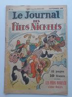 LE JOURNAL DES PIEDS NICKELES NUMERO 15 TBE 09/1949, Livres, BD, Une BD, Utilisé, Enlèvement ou Envoi