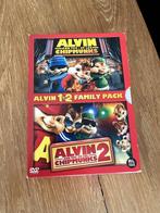 Alvin and the Chipmunks 1+2 Family pack DVD, Cd's en Dvd's, Dvd's | Kinderen en Jeugd, Overige genres, Alle leeftijden, Ophalen of Verzenden