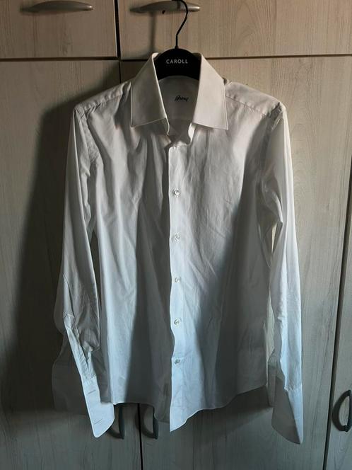 Brioni white shirt, Kleding | Heren, Overhemden, Zo goed als nieuw, Ophalen of Verzenden