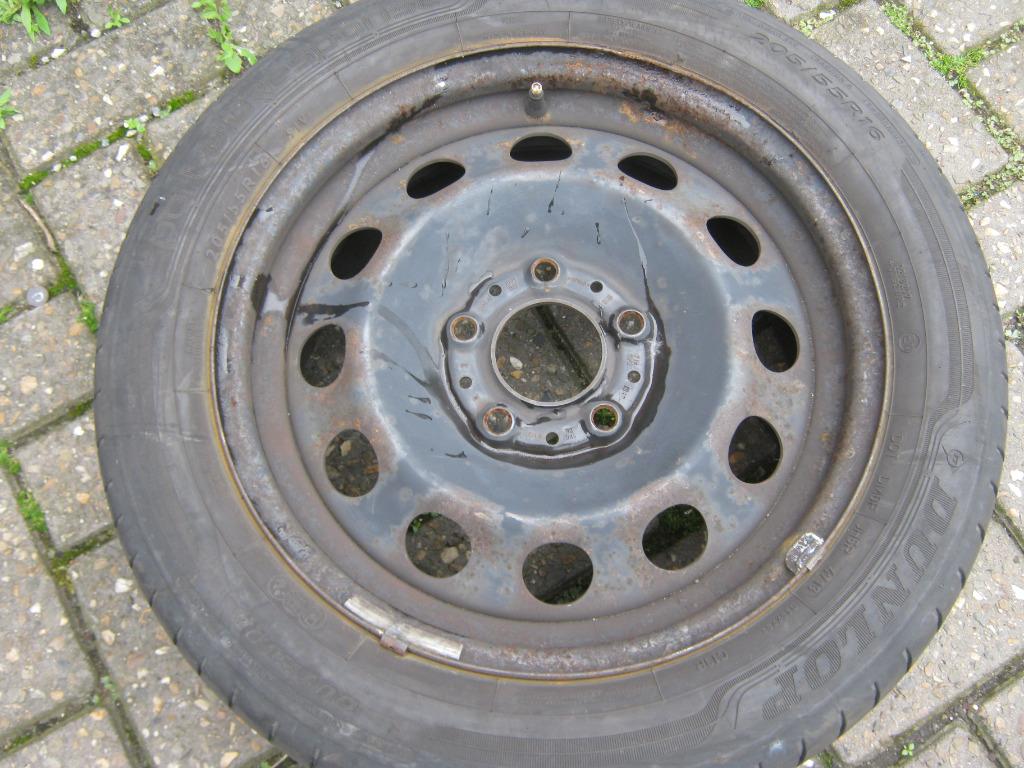 1 velgen met band bmw e46 3 serie, Enlèvement ou Envoi, Utilisé