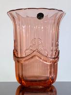 Vase Art Déco olympique Val Luxval, Antiquités & Art, Antiquités | Verre & Cristal, Enlèvement ou Envoi