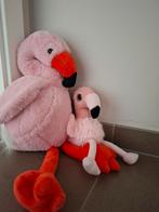 Zeer grootte en.kleine flamingo beren als nieuw, Kinderen en Baby's, Speelgoed | Knuffels en Pluche, Ophalen of Verzenden, Zo goed als nieuw