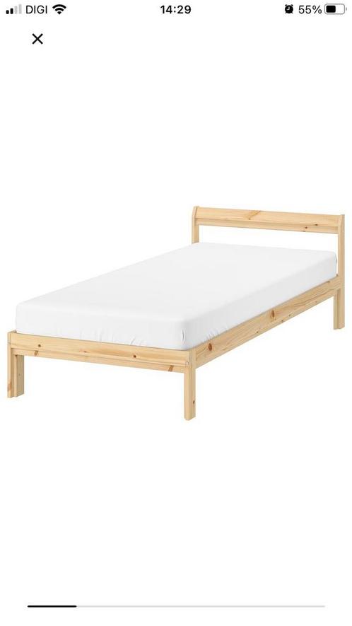 Eenpersoonsbed 90x200 met kwaliteit matras, Huis en Inrichting, Slaapkamer | Bedden, Zo goed als nieuw, Eenpersoons, 90 cm, 200 cm