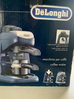 De Longhi Expresso koffiemachine, Elektronische apparatuur, Koffiezetapparaten, Verzenden, Espresso apparaat, Nieuw, Gemalen koffie