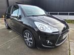 Citroen C3 1.2i Airco 104.000 km + Garantie, Euro 5, Stof, Zwart, 1199 cc
