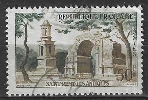 Frankrijk 1957 - Yvert 1130 - St. Remy-les-Antiques (ST), Timbres & Monnaies, Timbres | Europe | France, Affranchi, Envoi