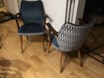 Set van 4 polonio vintage stoelen, Enlèvement, Tissus