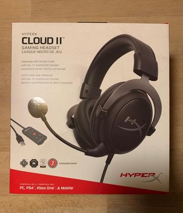 HyperX Cloud II – Casque Gaming avec Micro pour PC/PS4/Mac,  beschikbaar voor biedingen