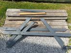 Table jardin bois, Tuin en Terras, Picknicktafels, Ophalen, Gebruikt, Rechthoekig, Hout