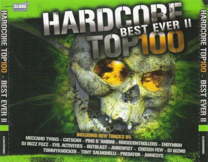 Hardcore Top 100 - Best Ever II 3CD, Cd's en Dvd's, Cd's | Dance en House, Verzenden