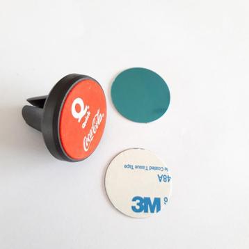 Magnetische GSM houder Coca cola, Télécoms, Enlèvement ou Envoi, Utilisé, Voiture