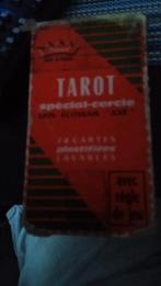 Ancien jeu de tarot a cartes lavables vieilli dans son jus, Collections, Comme neuf, Enlèvement