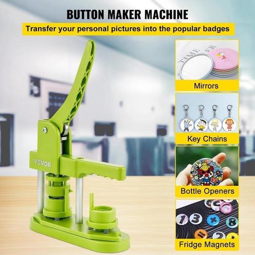 Badge Button Maker - buttons -  25Mm 58Mm, Verzamelen, Speldjes, Pins en Buttons