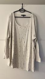 Ulla Popken T-shirt met gouden markering, Kleding | Dames, Grote Maten, Wit, Ulla Popken, Gedragen, Shirt of Top