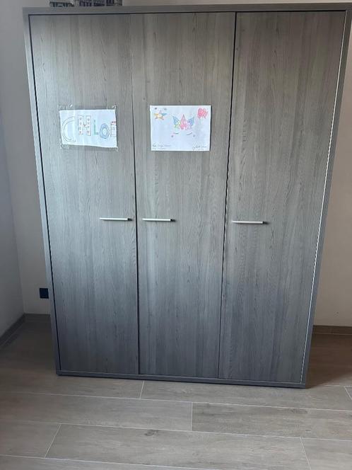 Bureel + bijhorende kleerkast, Huis en Inrichting, Kasten | Kleerkasten, Zo goed als nieuw, 150 tot 200 cm, 150 tot 200 cm, 50 tot 75 cm