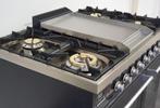 🍀 Luxe Fornuis Boretti 90 cm antraciet + rvs 2 ovens frytop, Elektronische apparatuur, Fornuizen, 60 cm of meer, 5 kookzones of meer
