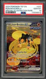 Iron Boulder ex [SIR] PSA 10 - 207/162 - Temporal Forces, Ophalen of Verzenden, Zo goed als nieuw, Losse kaart