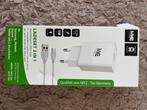 MY2-Tec 2 in 1 Fast Charger Set Lightning MY2-Z41, Telecommunicatie, Mobiele telefoons | Telefoon-opladers, Ophalen, Nieuw