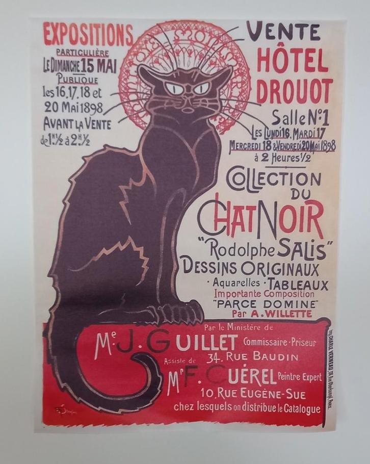 Retro affiches, Antiek en Kunst, Kunst | Litho's en Zeefdrukken, Ophalen of Verzenden