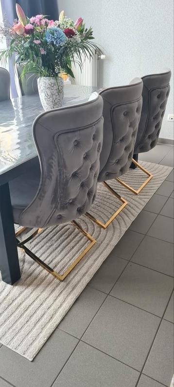 Mooie Tafel met 6 ruime stoelen.  Kan evt worden geleverd  beschikbaar voor biedingen