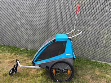 Fietskar Thule coaster, Fietsen en Brommers, Ophalen, Gebruikt, Opvouwbaar, Thule