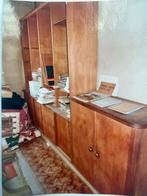 Architectenboekenkast in bilinga van 1950, Ophalen