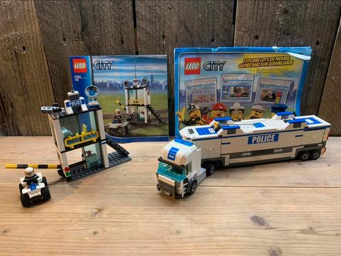 Lego City politievrachtwagen, set 7743, Kinderen en Baby's, Speelgoed | Duplo en Lego, Gebruikt, Lego, Complete set, Ophalen