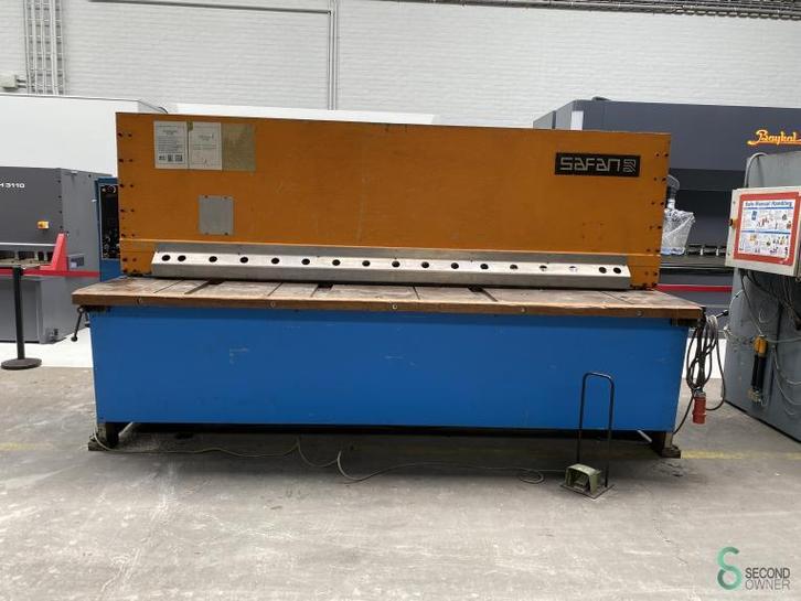 Plaatscharen Safan VS 310-10 1989, Zakelijke goederen, Machines en Bouw | Metaalbewerking