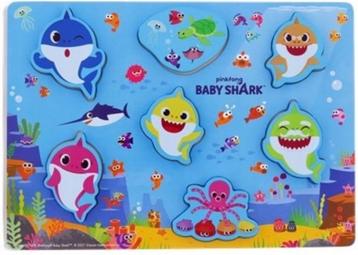 Baby Shark - Puzzel - 7 delig - Vormen puzzel beschikbaar voor biedingen