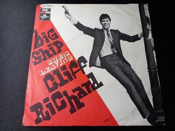 Cliff Richard – Big Ship / She's Leaving You '7, Cd's en Dvd's, Vinyl Singles, Zo goed als nieuw, Single, Pop, 7 inch, Ophalen of Verzenden