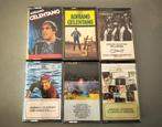 Adriano Celentano - Lot de  6 cassettes, Cd's en Dvd's, Cassettebandjes, Ophalen, Gebruikt, 2 t/m 25 bandjes, Overige genres
