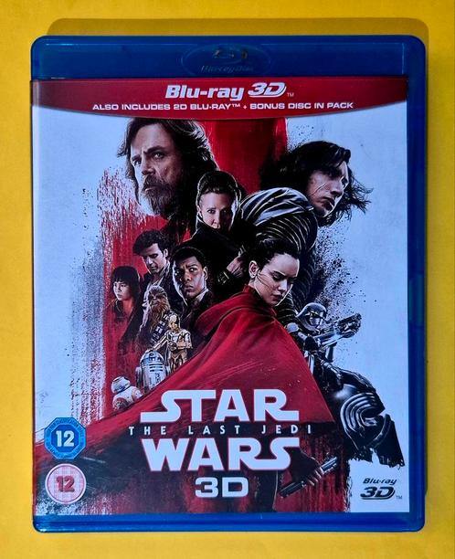 Coffret 3x Blu Ray 3d du film Star Wars Les derniers Jedi, Cd's en Dvd's, Blu-ray, Zo goed als nieuw, Science Fiction en Fantasy
