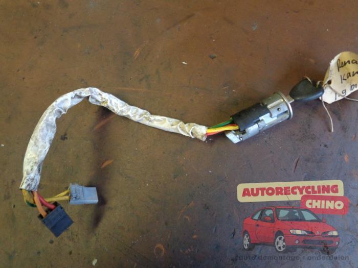 Kontaktslot + Sleutel van een Renault Kangoo, Auto-onderdelen, Overige Auto-onderdelen, Gebruikt, 3 maanden garantie, Ophalen of Verzenden